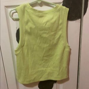 Neon Green Top
